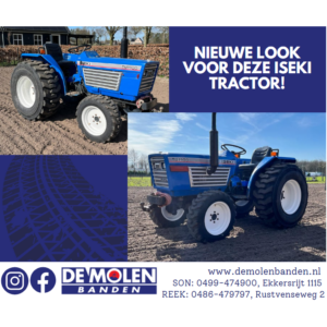 Nieuwe tractorset voor Iseki tractor
